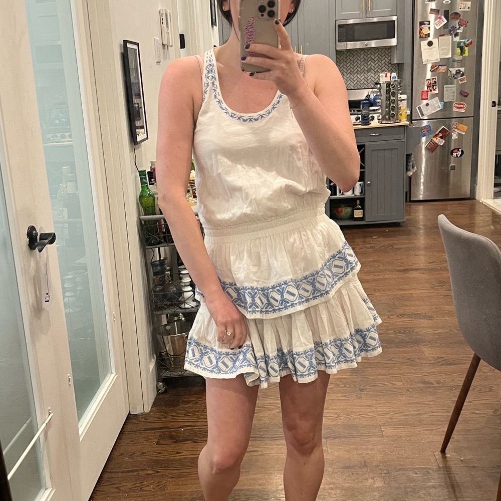 Love Shack Fancy Ruffle Dress